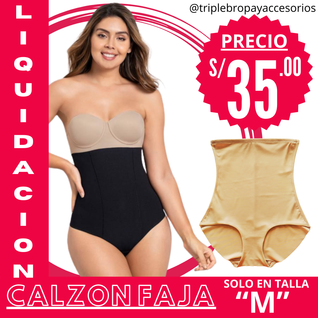 LIQUIDACION "CALZON FAJA" solo talla "M"