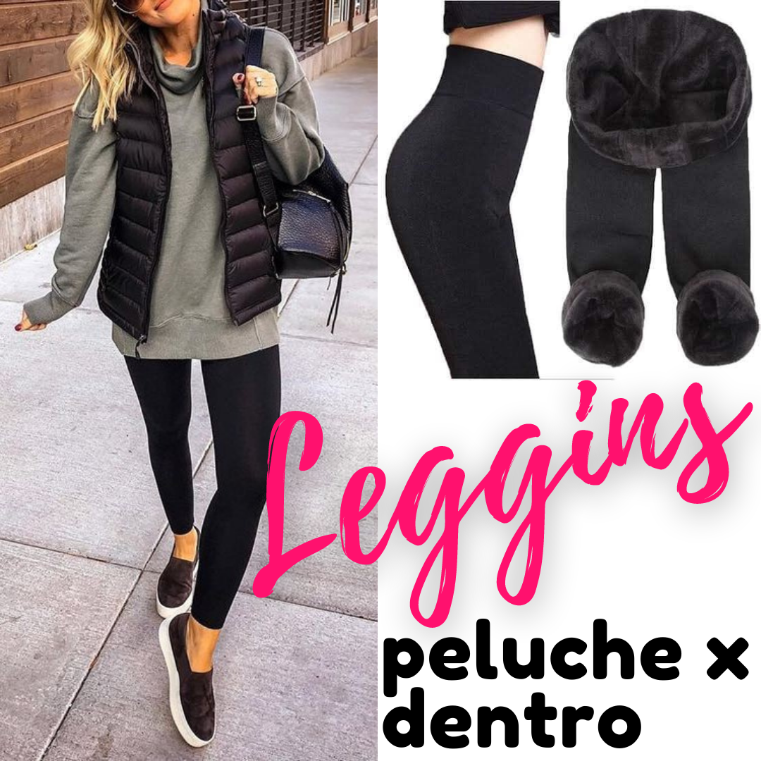 Envio a todo 🇵🇪 Leggins calentador PELUCHE POR DENTRO