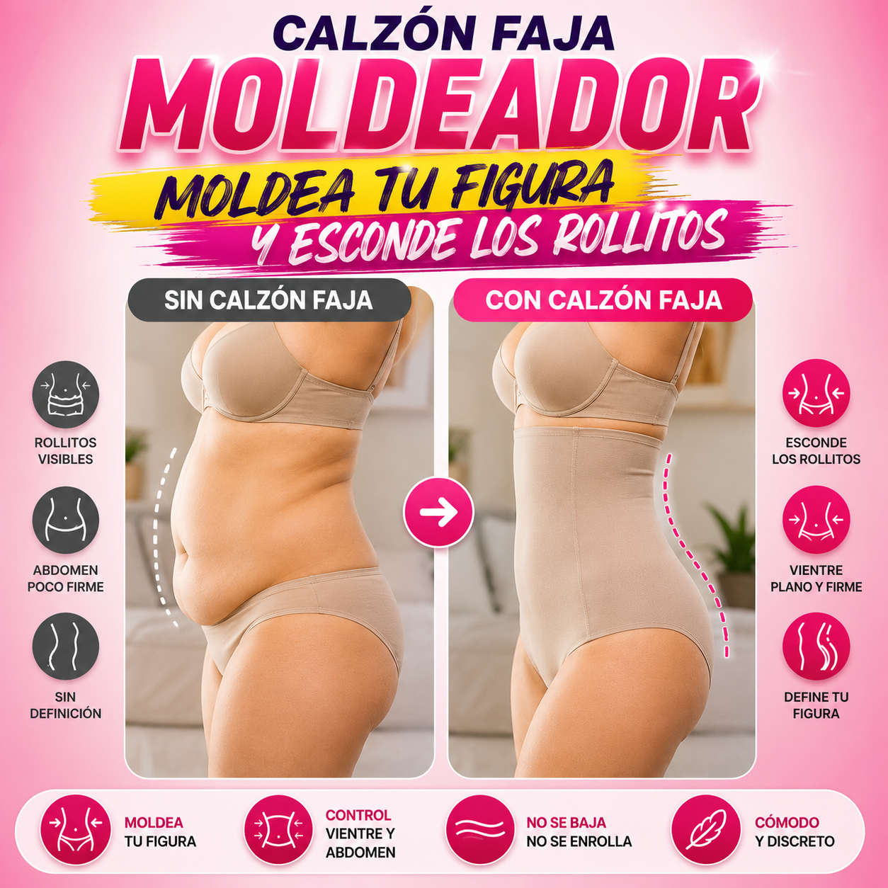 Calzon Faja Moldeadora 𝗘𝗡𝗩𝗜𝗢 𝗚𝗥𝗔𝗧𝗜𝗦 a todo el 𝗣𝗘𝗥𝗨