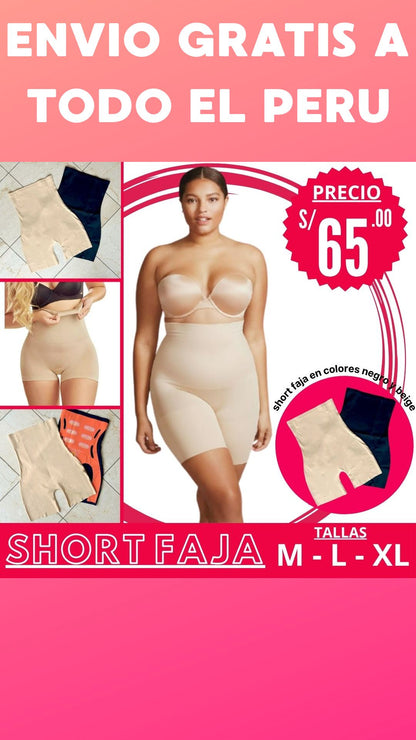 SHORT FAJA Moldeadora "INVISIBLE" Envío a todo 🇵🇪