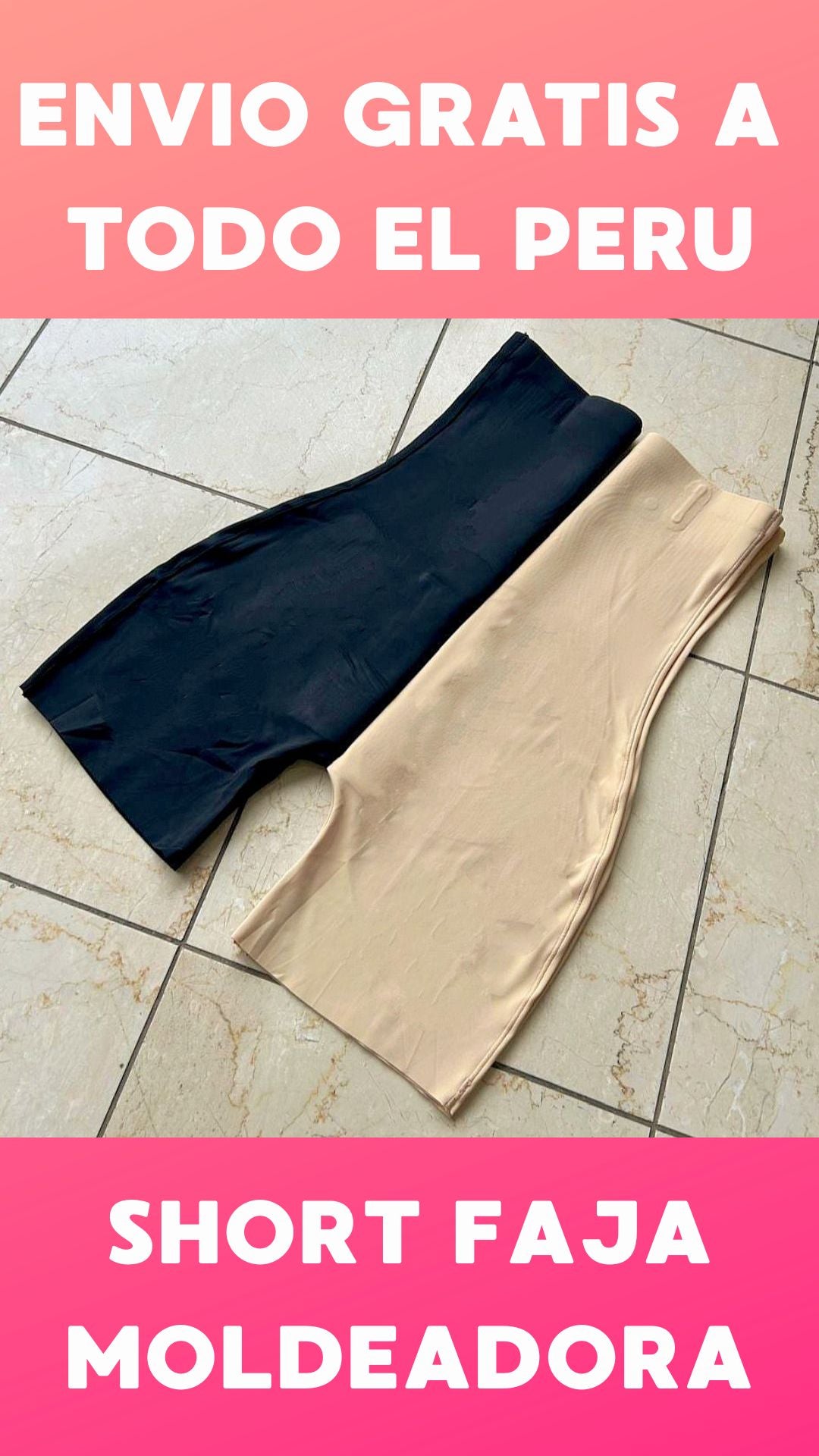 SHORT FAJA Moldeadora "INVISIBLE" ALTA COMPRESION 𝗘𝗡𝗩𝗜𝗢 𝗚𝗥𝗔𝗧𝗜𝗦 a todo el 𝗣𝗘𝗥𝗨