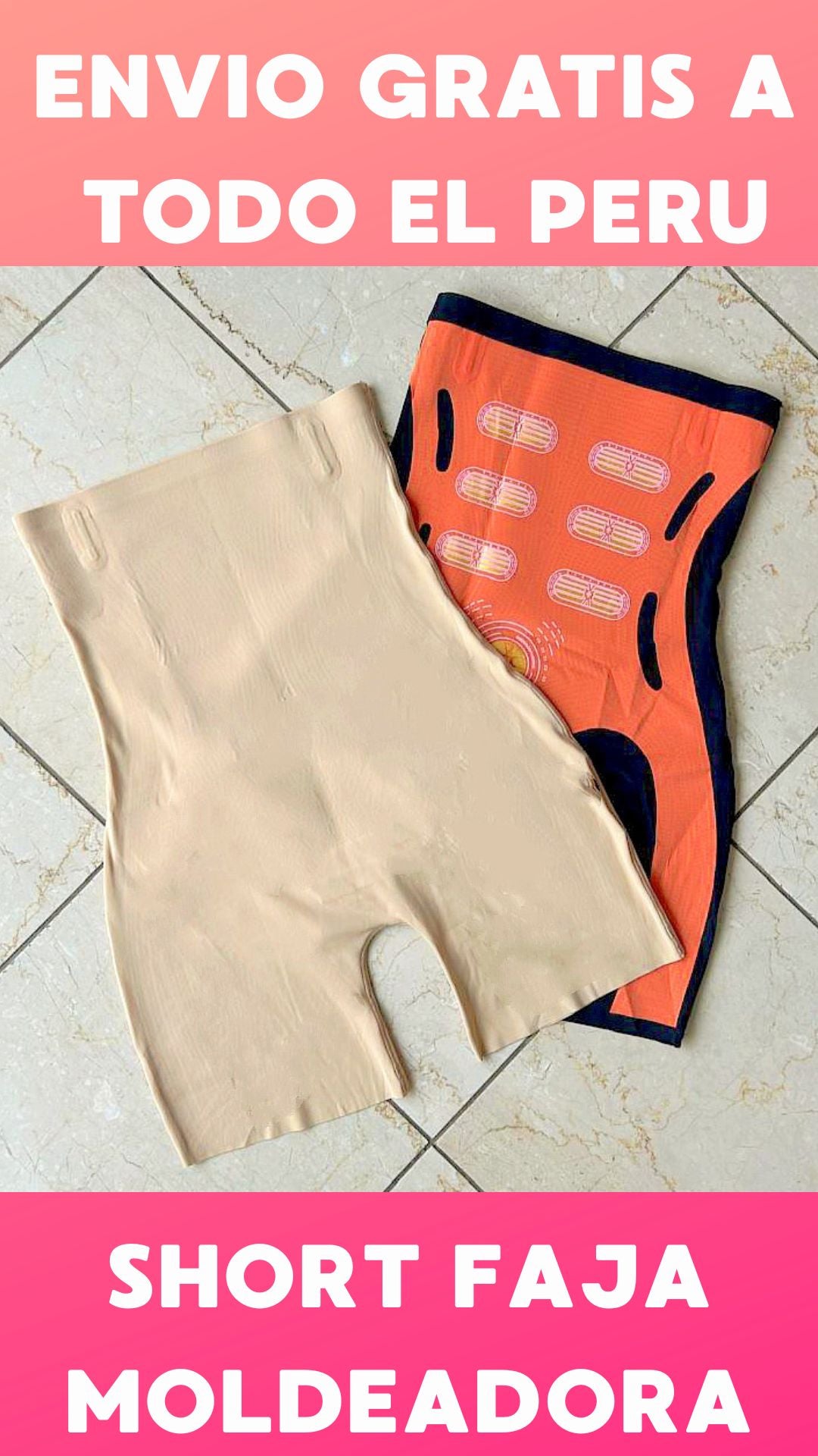 SHORT FAJA Moldeadora "INVISIBLE" ALTA COMPRESION 𝗘𝗡𝗩𝗜𝗢 𝗚𝗥𝗔𝗧𝗜𝗦 a todo el 𝗣𝗘𝗥𝗨