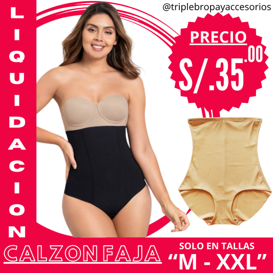 LIQUIDACION "CALZON FAJA" solo tallas M - XXL