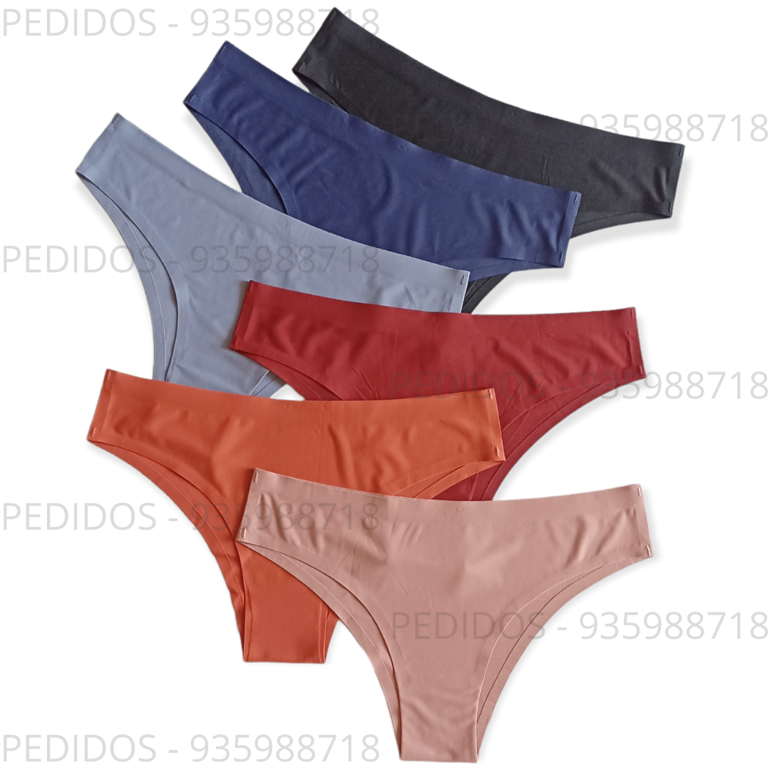 Pack 3 und. - ROPA INTERIOR SIN COSTURAS "BIKINI"